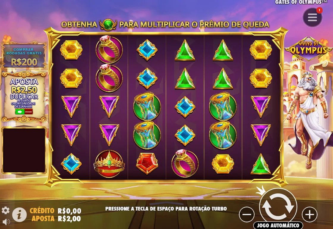 Gates of Olympus melhores slots para jogar