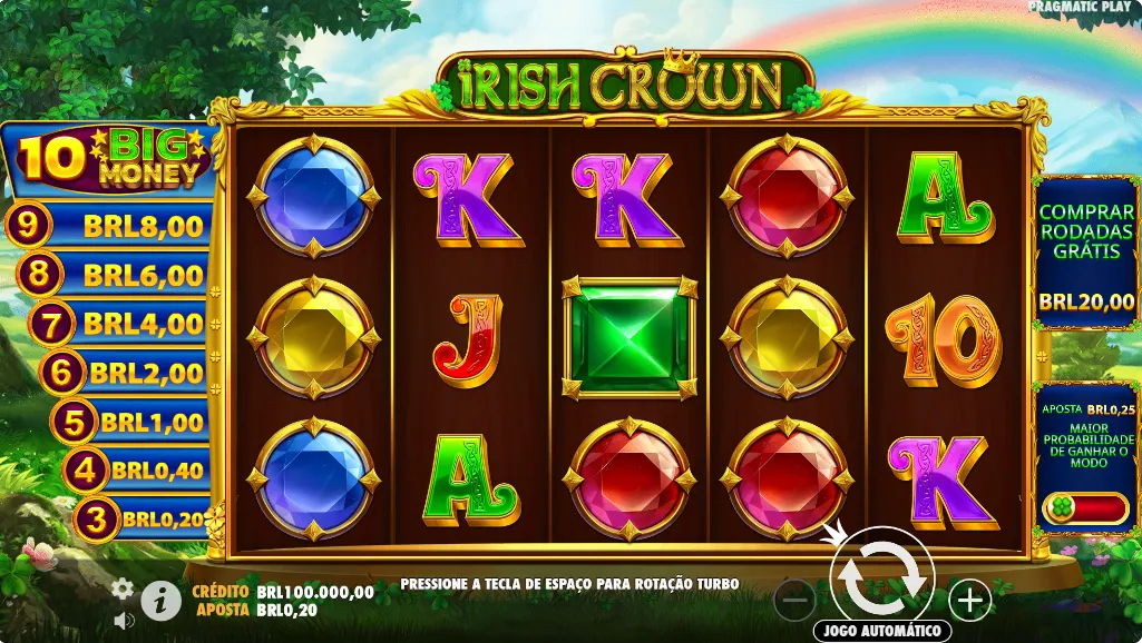 Irish Crown Jogo 10 Centavos Cassino: jogos de 10 centavos nas plataformas de tigrinho de 10 centavos 