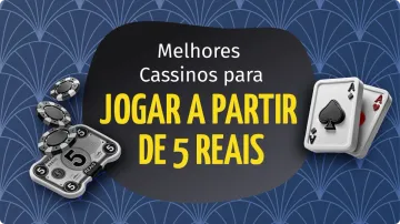 Melhores Cassinos com Depósito Mínimo Até 5 Reais - Junho 2026