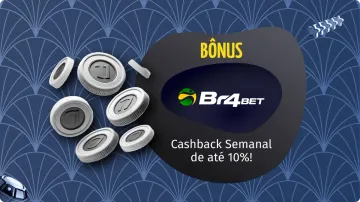 Aproveite até 10% de Cashback Semanal na Br4Bet