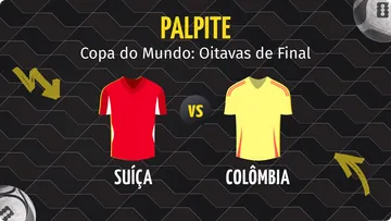 Palpite Suíça x Colômbia | Copa do Mundo 2026 | 07/07/2026
