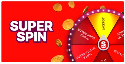 Aproveitar superspin Código de Indicação Superbet