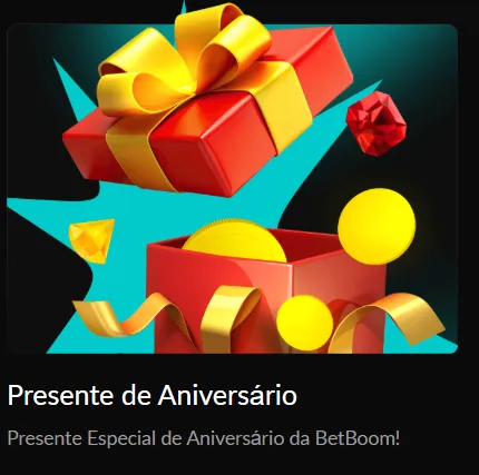 Aproveite o Presente de aniversário com código promocional BetBoom