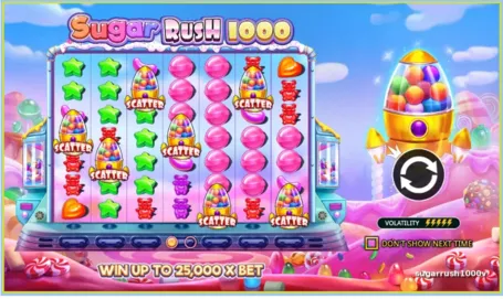 Melhores Cassinos com Sugar Rush 1000