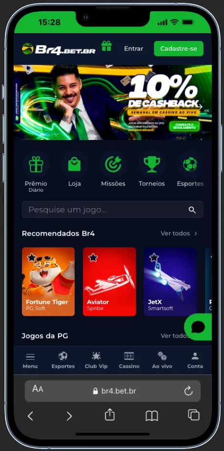 Aproveitar Br4Bet plataforma legalizada no Brasil