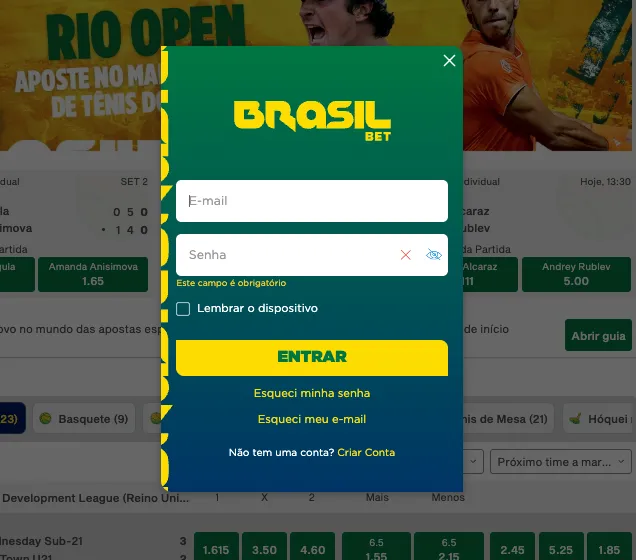 Faça seu brasil bet cadastro