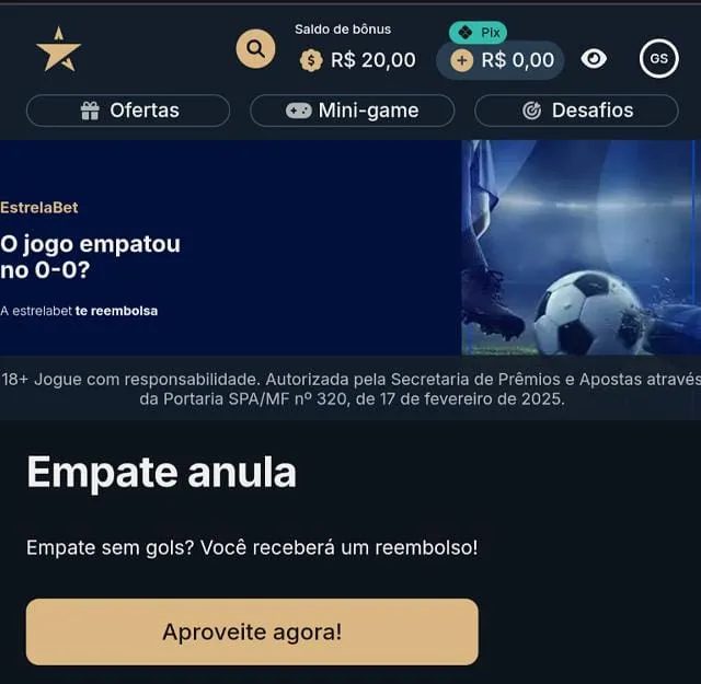 estrelabet cashback bonus