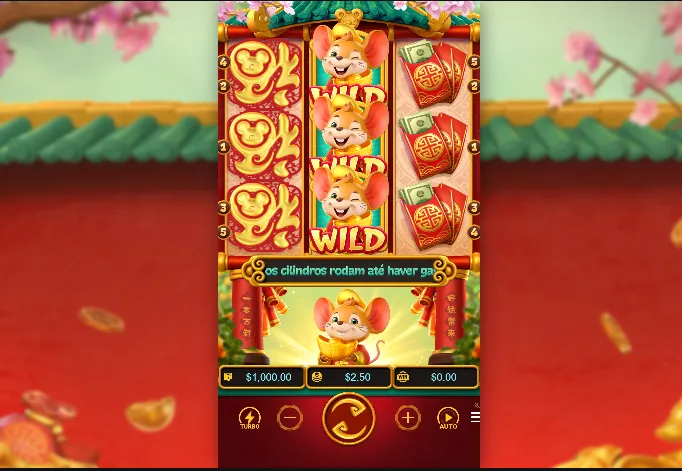 Aproveite o Fortune Mouse Demo Grátis!