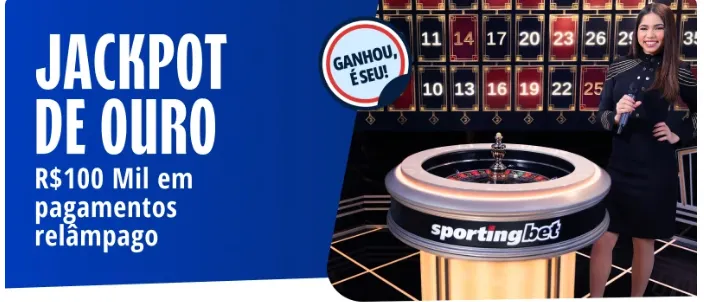 Aproveite Jackpot de Ouro com cupom Sportingbet