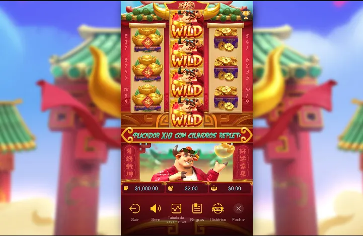 Aproveite Fortune Ox demo grátis