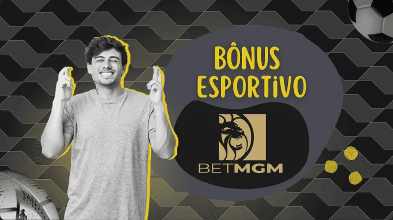 BetMGM Bônus: homem com os dedos cruzados torcendo para aposta dar certo