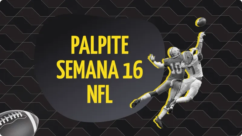 Palpites semana 16 NFL 2025: Odds, prognósticos e onde apostar.