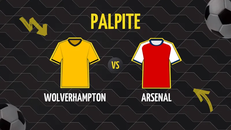 Wolverhampton x Arsenal: Palpite, Escalações e Onde Assistir.