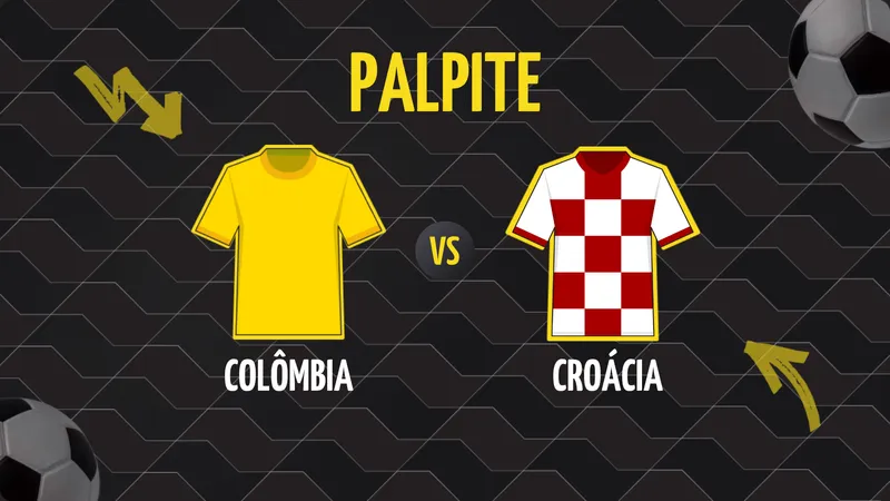Palpite Colômbia x Croácia: Escalações e Onde Assistir