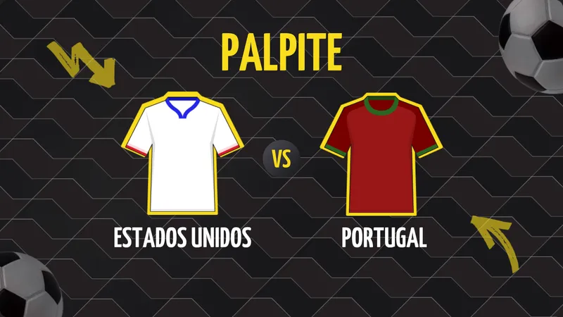 EUA x Portugal: Palpite, Escalações e Onde Assistir.