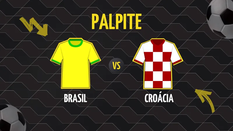 Brasil x Croácia: Palpite e Onde Assistir.