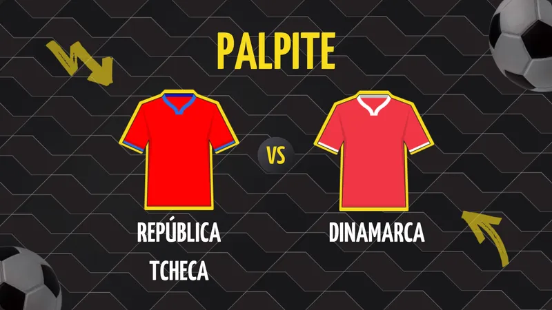 República Tcheca x Dinamarca: Palpite e Onde Assistir.