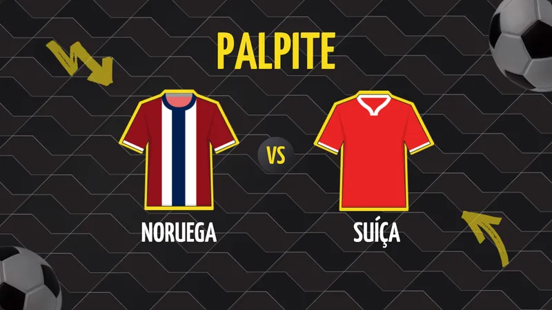 Noruega x Suíça: Palpite e Onde Assistir.