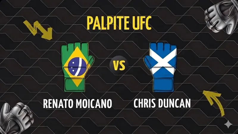 Palpite Renato Moicano x Chris Duncan: Odds e Prognóstico