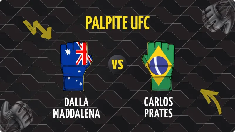 Palpite Jack Della Maddalena x Prates: Prognósticos, Melhores Odds e Onde Assistir.