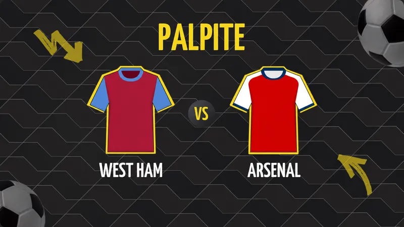 West Ham x Arsenal: Palpite, Escalações e Onde Assistir