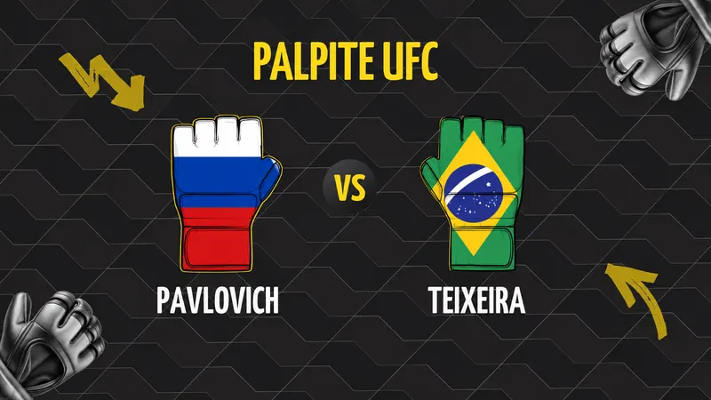 Palpite Pavlovich x Teixeira: Odds e Onde Assistir