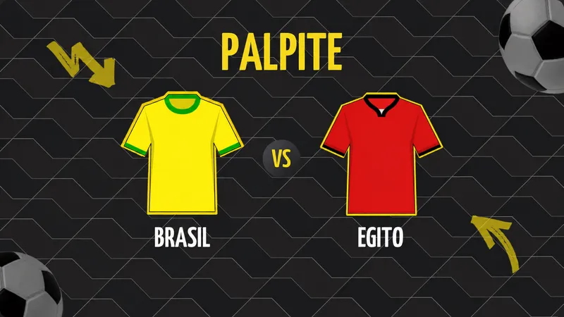 Palpite Brasil x Egito: Escalações e Onde Assistir