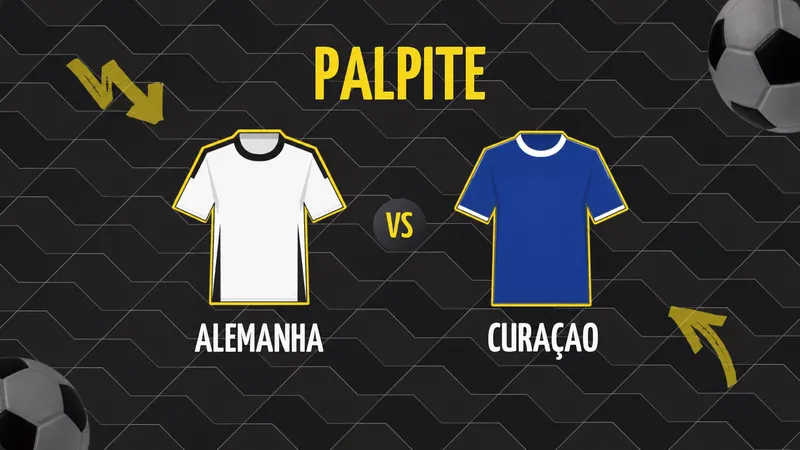 Alemanha x Curaçao: Palpite, Escalações e Onde Assistir