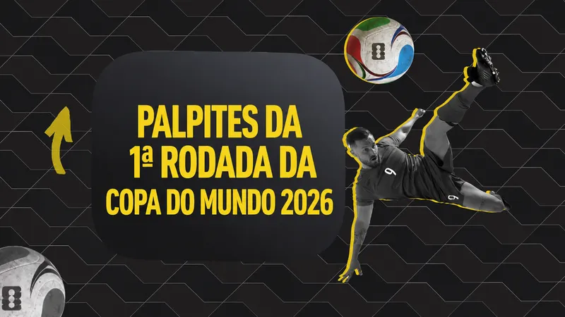 Palpites da 1ª rodada da Copa do Mundo 2026: Melhores Odds