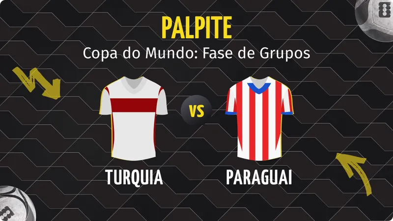 Turquia x Paraguai: Palpite, Escalações e Onde Assistir.