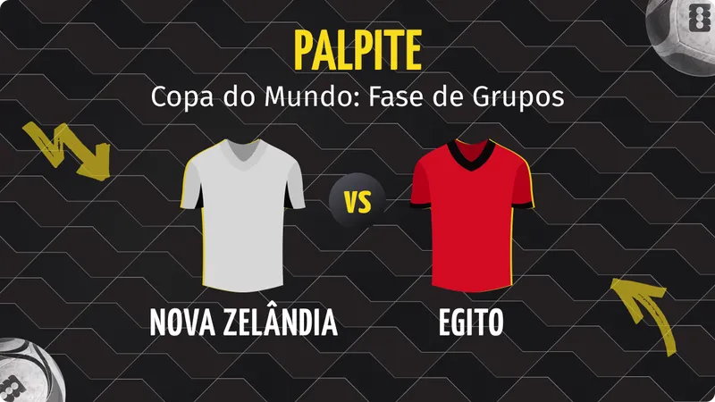 Nova Zelândia x Egito: Palpites, Escalações e Onde Assistir.