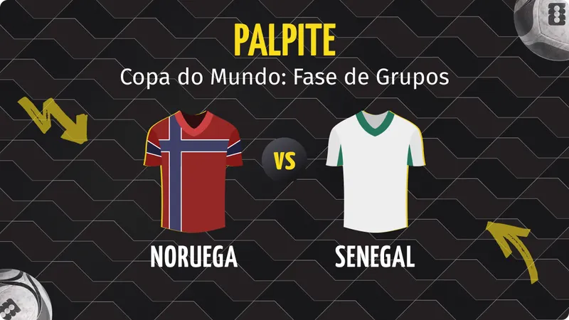 Noruega x Senegal: Palpite, Escalações e Onde Assistir.