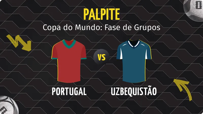 Portugal x Uzbequistão: Palpites, Escalações e Onde Assistir.