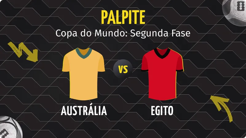 Austrália x Egito: Palpites, Escalações e Onde Assistir.