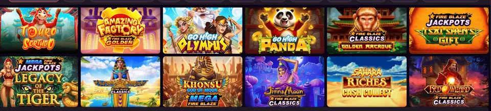 Bônus Onabet: opções de jogos de cassino com bônus da casa de apostas Onabet, com as imagens dos slots coloridos