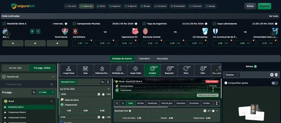 Apostas em Esportes na Segurobet é confiável