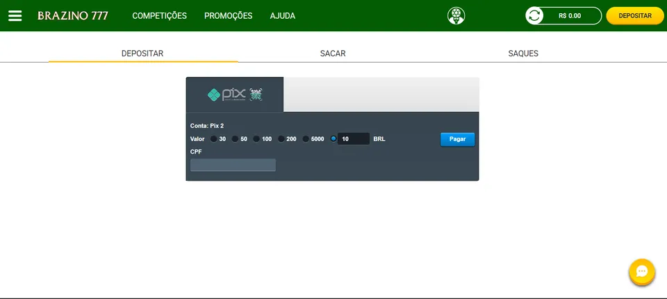 como sacar brazino 777: entenda como fazer pagamentos na plataforma da 777