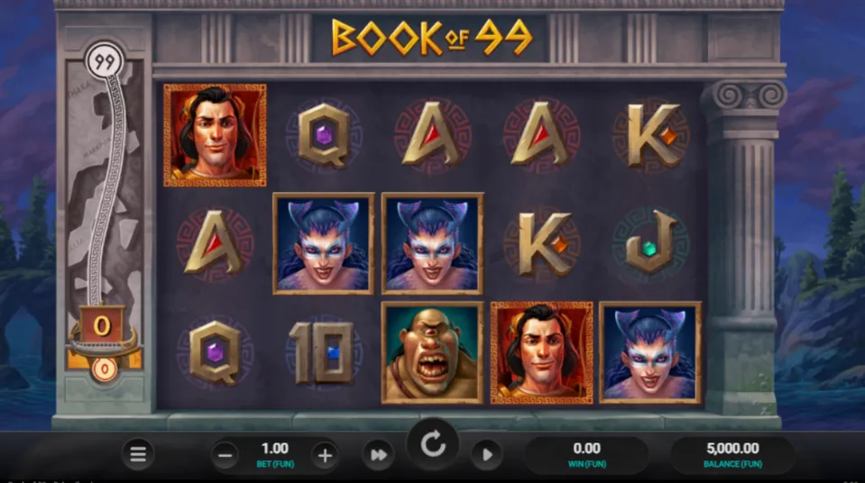 Jogue o slot Book of 99