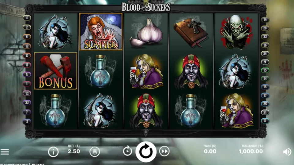 Jogue Blood Sucker demo na bet365