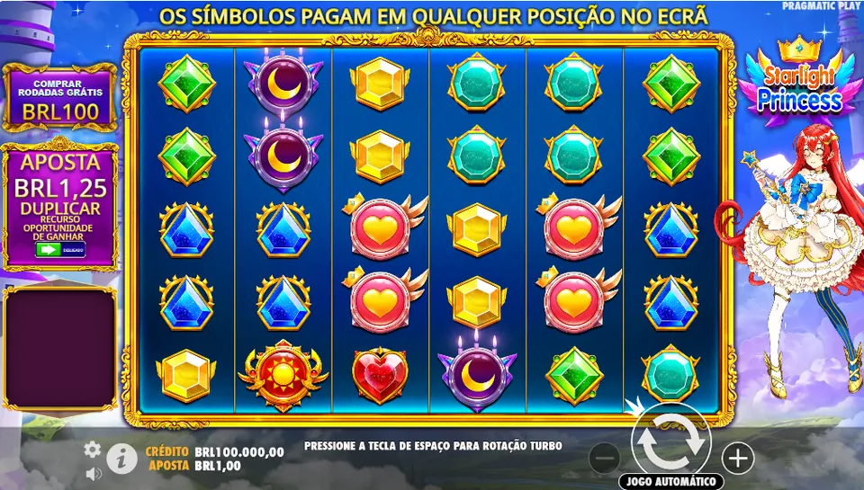 Starlight Princess Jogos 10 Centavos