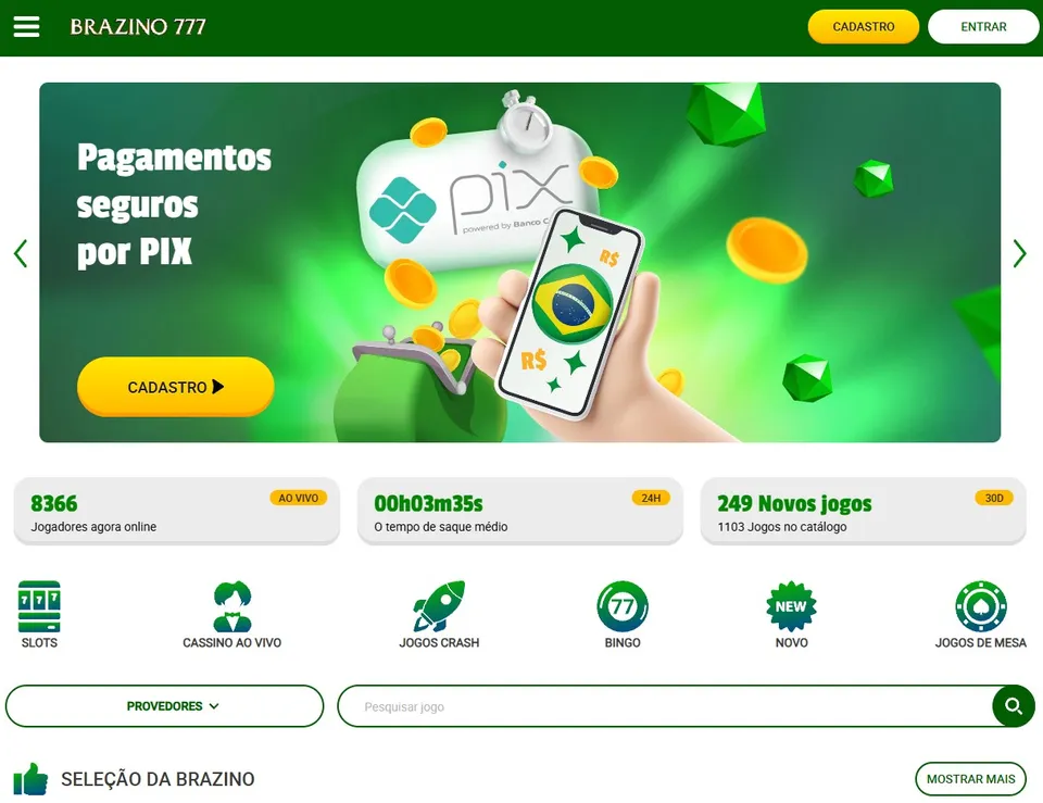 plataforma brazino Pix: confira como sacar dinheiro do brazino777 agora